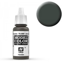 Model Color - Olivbraun (USA Olive Drab) [091] von Acrylicos Vallejo