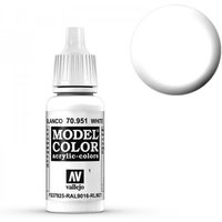 Model Color - Weiss (White) [001] von Acrylicos Vallejo