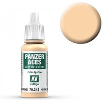 Panzer Aces 042 Highlight Flesh17 ml von Acrylicos Vallejo