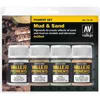 Pigment-Set Schlamm und Sand Pigment-Set Schlamm und Sand von Acrylicos Vallejo