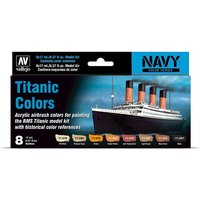 Titanic - Farb-Set Titanic - Farb-Set von Acrylicos Vallejo