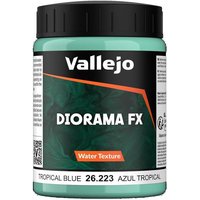 Tropisches blaues Wasser - 200 ml von Acrylicos Vallejo