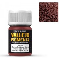 Vallejo Pigment Brown Iron Oxide 30ml von Acrylicos Vallejo