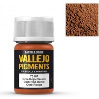 Vallejo Pigment Dark Red Ocre 30ml von Acrylicos Vallejo