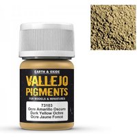 Vallejo Pigment Dark Yellow Ocre 30ml von Acrylicos Vallejo