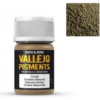 Vallejo Pigment Natural Umber 30ml von Acrylicos Vallejo