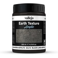 Vallejo Textur Black Lava (200 ml) von Acrylicos Vallejo