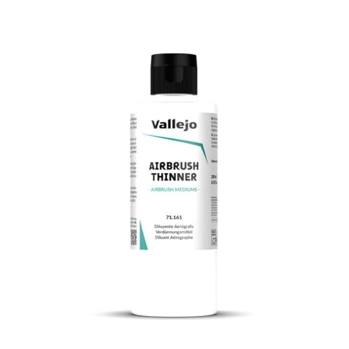 Vallejo VJ71161 Airbrush Verdünner, 200 ml (1er Pack) von Acrylicos Vallejo