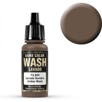 Wash-Color, Umber Wash - 17 ml von Acrylicos Vallejo