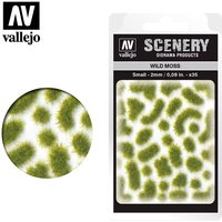 Wild-Gras, Moos, 2 mm von Acrylicos Vallejo