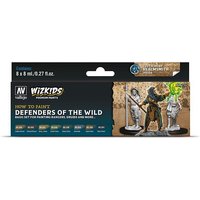 WizKids Defenders of the wild - Farb-Set 8 x 8 ml von Acrylicos Vallejo