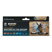 WizKids Master of the Arcane - Farb-Set 8 x 8 ml von Acrylicos Vallejo