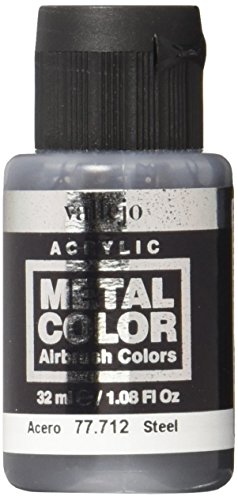 acrylicos Vallejo (32 ml "Stahl Metall Farbe von Vallejo