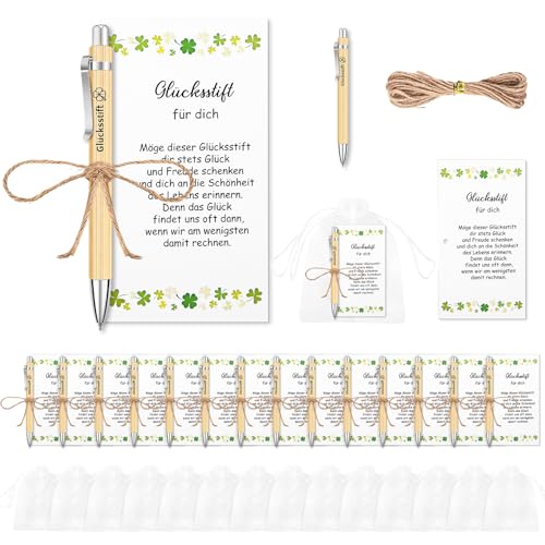 Acsatont 15 Sets Glücksstift Kugelschreiber Geschenke, Dankeschön Geschenke klein mit Karte Holz Kugelschreiber für Abschiedsgeschenk Kollegen Abschied Klasse Geschenk für Schüler Abschluss Geschenk Acsatont 15 Sets Glücksstift Kugelschreiber Geschenke, Dankeschön Geschenke klein mit Karte Holz Kugelschreiber für Abschiedsgeschenk Kollegen Abschied Klasse Geschenk für Schüler Abschluss Geschenk von Acsatont