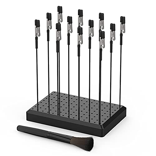 Actekart Malerständer-Basishalter und 12 Krokodilklemmen-Sticks, Modellierwerkzeuge für Airbrush-Spray für Gundam/Hobby/DIY-Modellbauteile Actekart Malerständer-Basishalter und 12 Krokodilklemmen-Sticks, Modellierwerkzeuge für Airbrush-Spray für Gundam/Hobby/DIY-Modellbauteile von Actekart