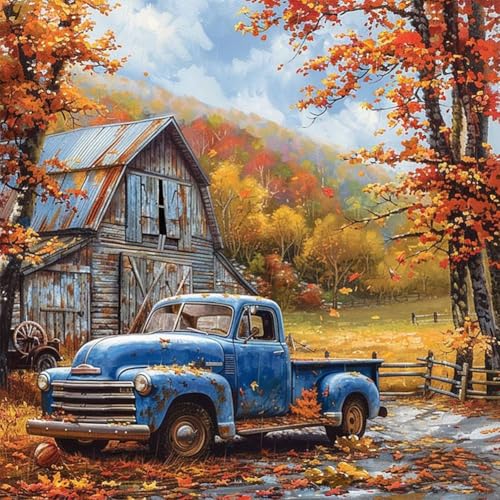 Acudotr Auto Diamond Painting Erwachsene Set, 5D Diamant Painting Kits Bilder für Erwachsene, DIY Diamant Malerei Diamond Art Kits Set für Wanddekor, 30x30cm Acudotr Auto Diamond Painting Erwachsene Set, 5D Diamant Painting Kits Bilder für Erwachsene, DIY Diamant Malerei Diamond Art Kits Set für Wanddekor, 30x30cm von Acudotr