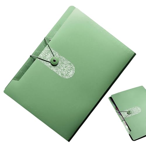 Acunny -Ordner, -Datei-Organizer, tragbarer Dateiordner, erweiterbarer Datei-Organizer mit 12 Taschen, Dokumentenorganizer von Acunny