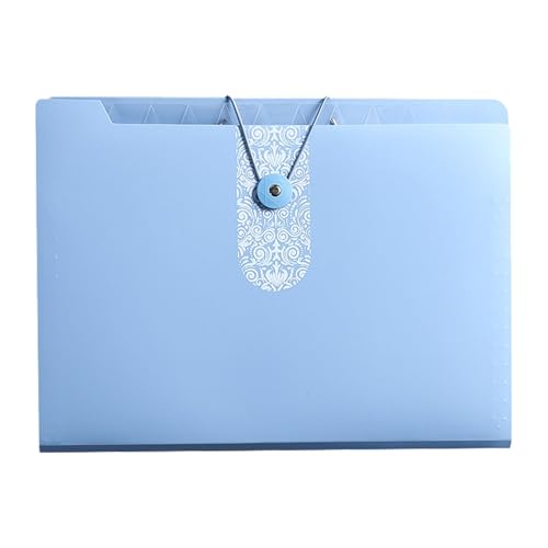 Acunny Ausziehbarer Aktenorganizer, Akkordeonordner, Dokumentenordner Organizer - Ordner Organizer mit 12 Taschen, Akten Organizer im A4 Brief Format für von Acunny