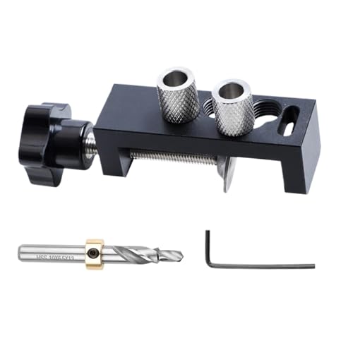 Acunny Dowel Schablone Set, Dübel Schablone Set | Bohrfinder | Bohrfinder | Doppellochbohrführung Zugangspuncher für 2020 2040 3030 3060 4040 Aluminium Extrusionsprofil von Acunny