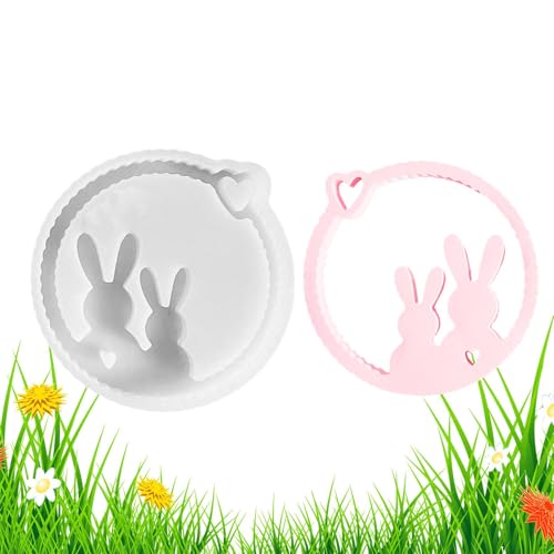 Acunny Gießform für Osterornament, Silikonform, Hasenkranz, Gießform für Osterornamente, Silikon, einfache Freisetzung, Epoxidharz, Love Coreur Acunny Gießform für Osterornament, Silikonform, Hasenkranz, Gießform für Osterornamente, Silikon, einfache Freisetzung, Epoxidharz, Love Coreur von Acunny