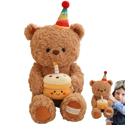 Acunny Nettes Bärenplüschkissen, Plüschbärenpuppe - 15 Zoll entzückende Bequeme Berührungstiere Kissen | Bequeme Berührung süßes dekoratives umarmendes Fuchskissen für Schlafzimmer Acunny Nettes Bärenplüschkissen, Plüschbärenpuppe - 15 Zoll entzückende Bequeme Berührungstiere Kissen | Bequeme Berührung süßes dekoratives umarmendes Fuchskissen für Schlafzimmer von Acunny