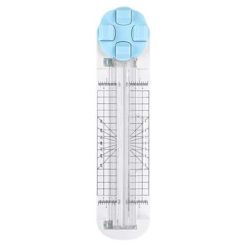 Acunny Papierschneider, 4-in-1, Multifunktions-Papierschneider | Coupons für Büro, Zimmer, Weihnachtsklasse, Empfang, Scrapbooking, Geschenkverpackung von Acunny