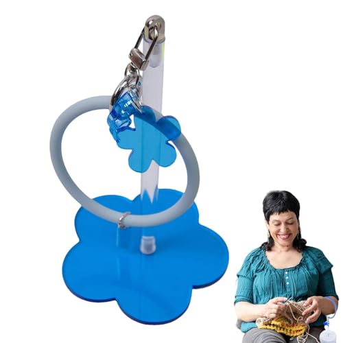 Acunny Tragbarer Drahthalter, tragbarer Handgelenk-Draht-Halter – Blumen-Fruchtgarn-Kugelbrücke mit Silikonarmband | Wollorganisator-Aufbewahrung, Spinner Minder Haken Acunny Tragbarer Drahthalter, tragbarer Handgelenk-Draht-Halter – Blumen-Fruchtgarn-Kugelbrücke mit Silikonarmband | Wollorganisator-Aufbewahrung, Spinner Minder Haken von Acunny