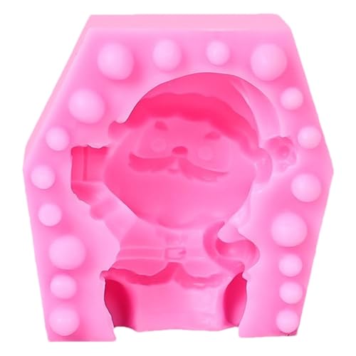 Acunny Weihnachtsmann Silikonform, Weihnachtsmann Silikonformen | Epoxidharz Gießform - Schokoladenform für die Kerzenherstellung, niedliche Harzformen, Tonform Acunny Weihnachtsmann Silikonform, Weihnachtsmann Silikonformen | Epoxidharz Gießform - Schokoladenform für die Kerzenherstellung, niedliche Harzformen, Tonform von Acunny