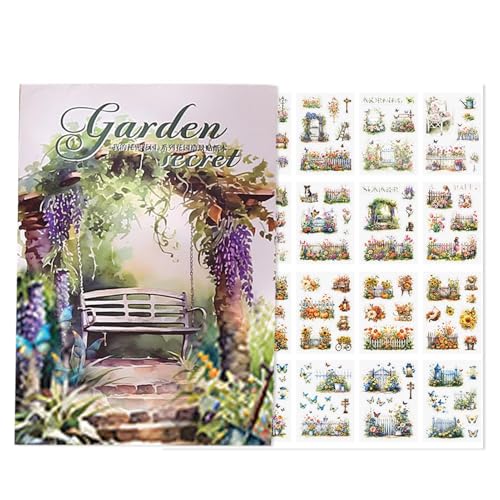 Gartenblumen-Aufkleber, Bücher, Gartenaufkleber Für Scrapbooking Gartenblumen-Aufkleber, Bücher, Gartenaufkleber Für Scrapbooking Deko Garten Für Wohnzimmer, Büro, Terrasse, Blumentopf, Gartendekora Gartenblumen-Aufkleber, Bücher, Gartenaufkleber Für Scrapbooking Gartenblumen-Aufkleber, Bücher, Gartenaufkleber Für Scrapbooking Deko Garten Für Wohnzimmer, Büro, Terrasse, Blumentopf, Gartendekora von Acunny