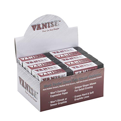 Vanish 4-in-1-Radiergummi, Gummi, Vinyl und geknetete Radiergummis 30 Pack Vanish 4-in-1-Radiergummi, Gummi, Vinyl und geknetete Radiergummis 30 Pack von Acurit