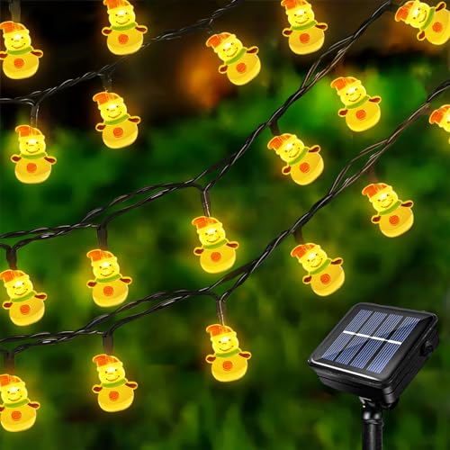 Acxilexy Solar Weihnachts Lichterkette 7 M 23 LEDs Schneemann Lichterkette Außen Weihnachten Wasserdicht Schneemann Lichterkette Außen Solar für Weihnachtsfeier Garten Dekoration Acxilexy Solar Weihnachts Lichterkette 7 M 23 LEDs Schneemann Lichterkette Außen Weihnachten Wasserdicht Schneemann Lichterkette Außen Solar für Weihnachtsfeier Garten Dekoration von Acxilexy