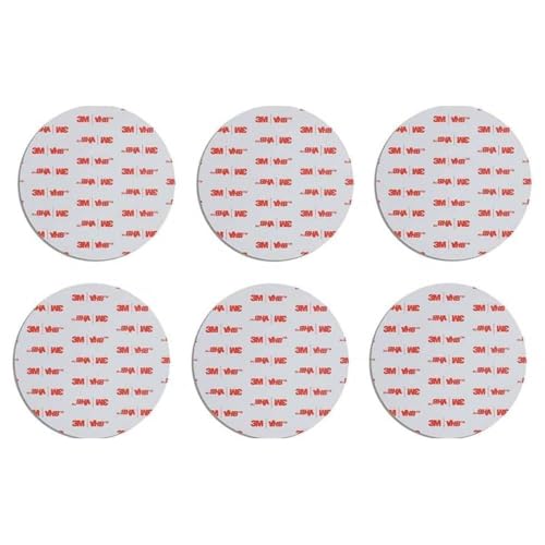 Addev Materials Doppelseitiges Klebeband, Transparent, Ø35mm, 15 Stück, Extra Stark, Wasserfest, Ideal für Rahmen, Zubehör, Auto, Innenbereich, Outdoor von Addev Materials