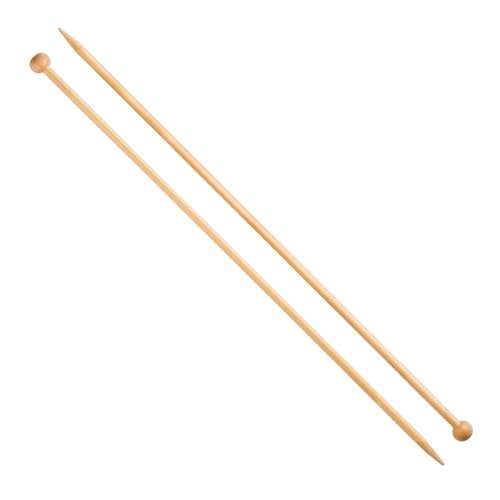 Addi 62228 Stricknadeln, Bambus, 35 cm x 4,0 mm, 4 mm von Addi