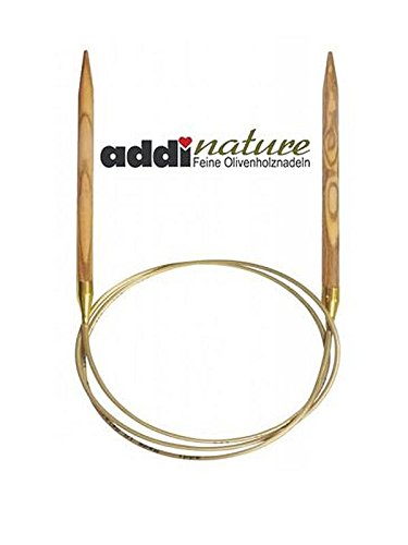 Addi 63087 Rundnadel aus Olivenholz, 100 cm x 5,0 mm, Holz, gold, 5 mm Addi 63087 Rundnadel aus Olivenholz, 100 cm x 5,0 mm, Holz, gold, 5 mm von Addi