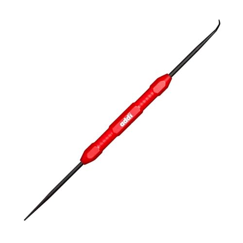 Addi Express Haken - 1 Stück Rote Häkelnadel für vielseitige Projekte von Addi