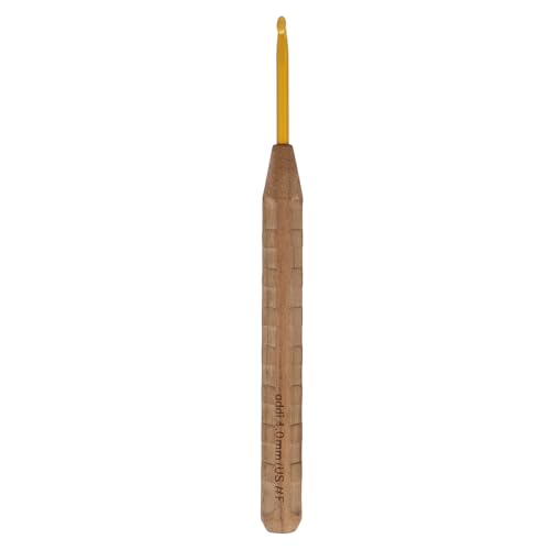 Addi Nature Häkelnadel aus Walnussholz 16cm 4.00mm von Addi