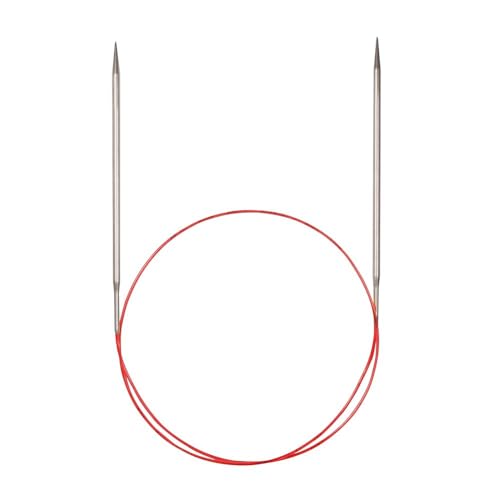 Addi Rundstricknadel, Metall, Weiße Bronze, 5.5mm (US #9) von Addi