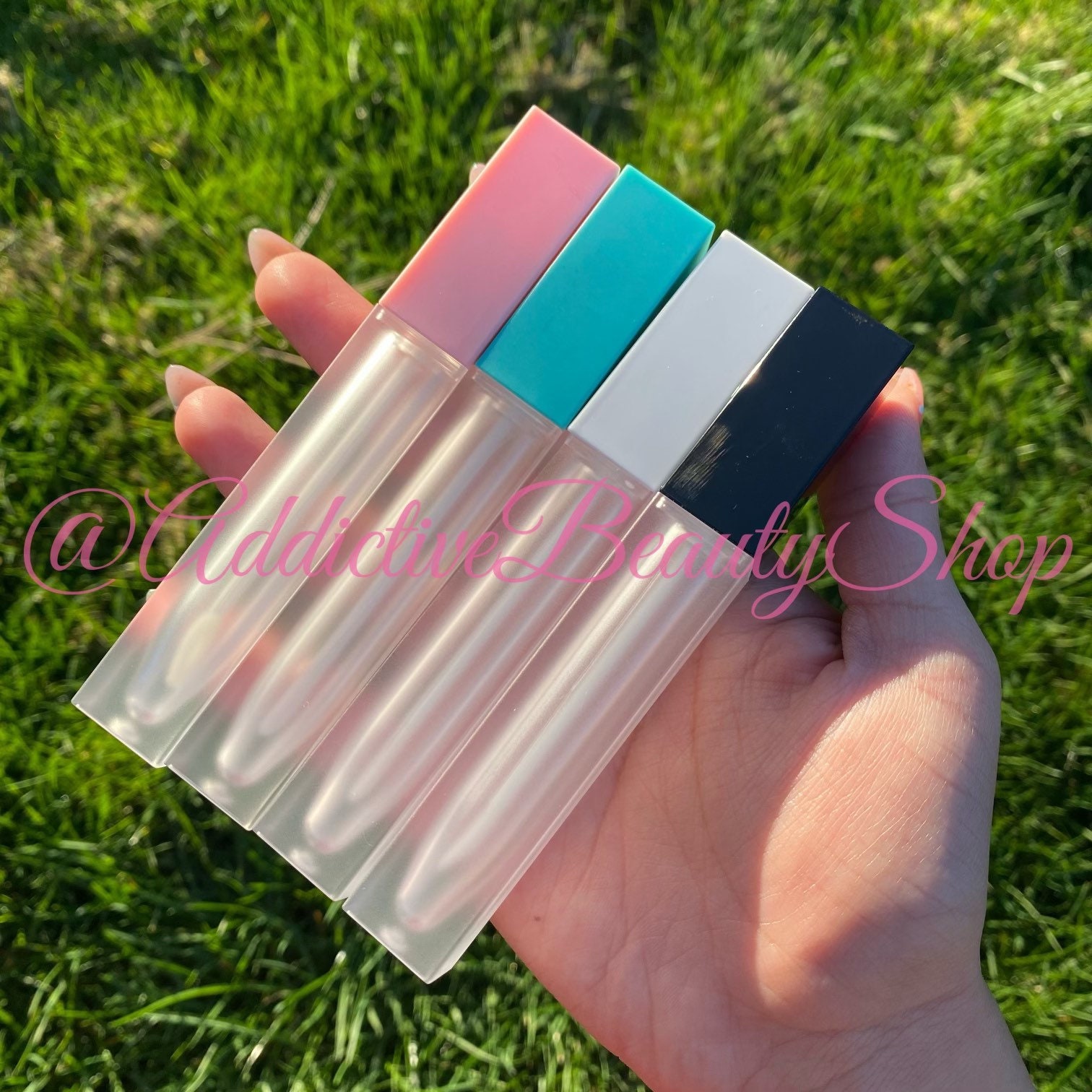 10 Stück Leere Gefrostete Lipgloss Tuben | Süchtig Beauty Shop 6Ml von AddictiveBeautyShop