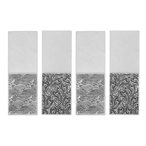 Adfaga 4PCS -Plastik -Präge -Ordner Set wiederverwendbare DIY -Handwerksschablungen für Kartenherstellung von Wagnungsanlagen Designs Professionelle Vorlagen für Scrapbooking Paper Adfaga 4PCS -Plastik -Präge -Ordner Set wiederverwendbare DIY -Handwerksschablungen für Kartenherstellung von Wagnungsanlagen Designs Professionelle Vorlagen für Scrapbooking Paper von Adfaga