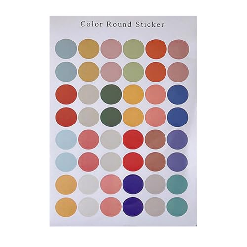 Adfaga Farbige Punktaufkleber Selbstkleber Kreis Beschriftungen Farbcodierungspunkte für Zeitschriften Fotos DIY Crafts Scrapbooking Organisation 1 Pack farbig Premium Material Adfaga Farbige Punktaufkleber Selbstkleber Kreis Beschriftungen Farbcodierungspunkte für Zeitschriften Fotos DIY Crafts Scrapbooking Organisation 1 Pack farbig Premium Material von Adfaga