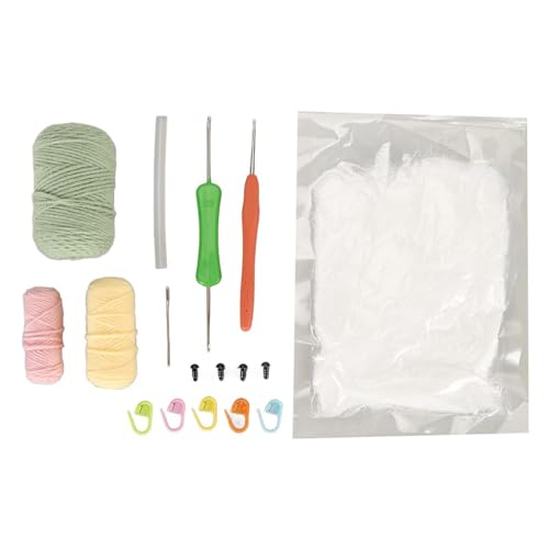 Adfaga Häkelkit für Anfänger hellgrüne Dinosaurier -Strickenset mit Garnhäkelhaken DIY BRÜFKEITEN FÜR Erwachsene Kinder handgefertigtes Baumwolle Plastik 3 Garn 1 Hakenzubehör Adfaga Häkelkit für Anfänger hellgrüne Dinosaurier -Strickenset mit Garnhäkelhaken DIY BRÜFKEITEN FÜR Erwachsene Kinder handgefertigtes Baumwolle Plastik 3 Garn 1 Hakenzubehör von Adfaga
