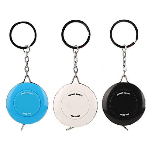 Adfaga Körper messband 60 Zoll einziehbar weiches Tuch Band Maß genaue Zoll Zentimeter Nähen Schneiderei Körper Taille Messung 3 Stück Kunststoff Adfaga Körper messband 60 Zoll einziehbar weiches Tuch Band Maß genaue Zoll Zentimeter Nähen Schneiderei Körper Taille Messung 3 Stück Kunststoff von Adfaga