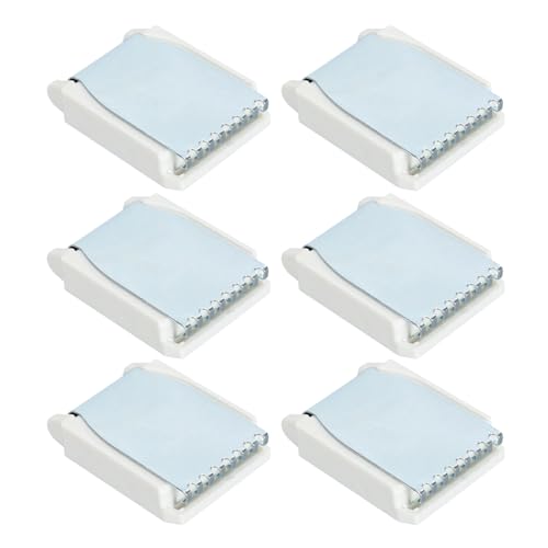 Adfaga Professionelle Strickmaschine Klauen Gewichte 6pcs Premium -Kunststoff -Aluminium -Legierung Klauenstärke Gewicht Set für Glatte Strickmaschinenzubehör DIY -Handwerkswerkzeu Adfaga Professionelle Strickmaschine Klauen Gewichte 6pcs Premium -Kunststoff -Aluminium -Legierung Klauenstärke Gewicht Set für Glatte Strickmaschinenzubehör DIY -Handwerkswerkzeu von Adfaga