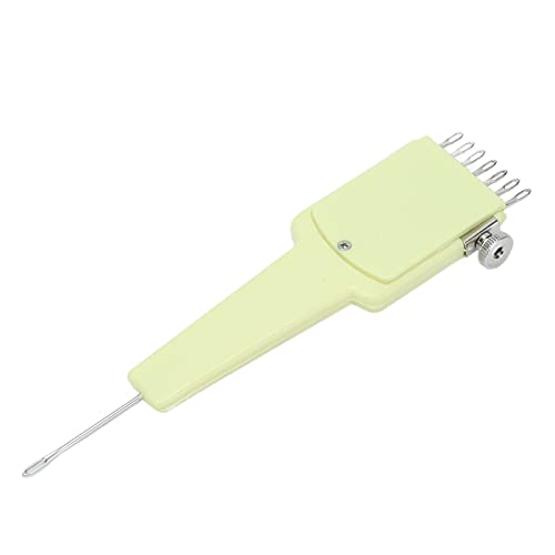 Adfaga Strickmaschinenübertragungswerkzeug Edelstahl 7 Nadeln Professionelles Nähen Accessoire Universal Design Für die meisten Haushalt Strickmaschinen Kunststoffhalter Langlebige Adfaga Strickmaschinenübertragungswerkzeug Edelstahl 7 Nadeln Professionelles Nähen Accessoire Universal Design Für die meisten Haushalt Strickmaschinen Kunststoffhalter Langlebige von Adfaga