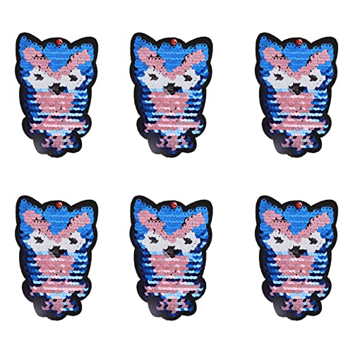 Adfaga bestickte Pflaster Eisen auf Flecken farbenfrohe Nähflecken niedliche Cartoon -Eulen Formabdeckung Breakages Flecken für Kleidungszubehör Baumwolle 6 PCs Adfaga bestickte Pflaster Eisen auf Flecken farbenfrohe Nähflecken niedliche Cartoon -Eulen Formabdeckung Breakages Flecken für Kleidungszubehör Baumwolle 6 PCs von Adfaga