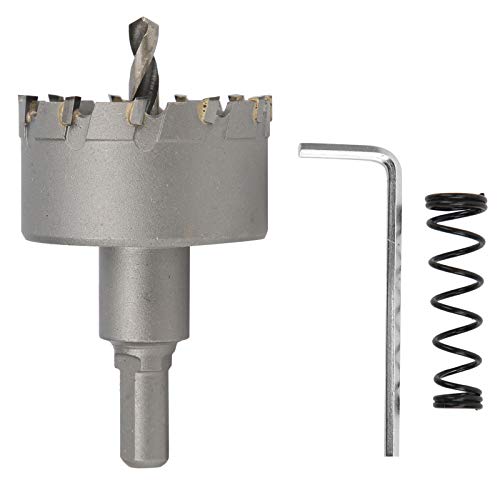 Carbid -Loch -Sägen -Metall -Schneiden -Kit Professionell Hochleistungslochöffner Bohrer für Stahl Eisen aus Edelstahl Aluminiumplatten Industrieversorgung Langlebiger (φ50mm) von Adfaga