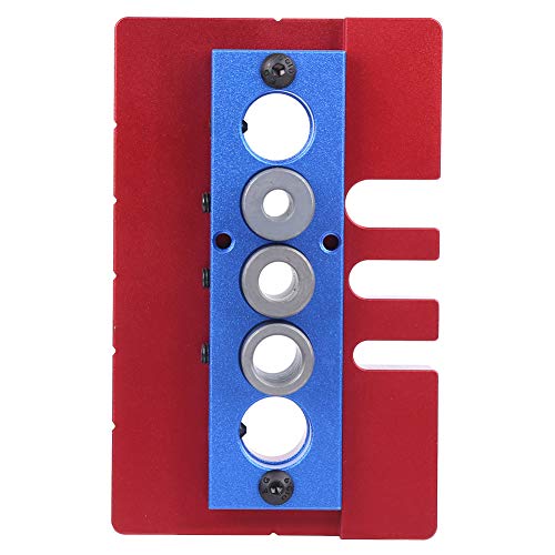 Hole Opener Punch Locator Holzbohrführer Guide Kit Aluminiumlegierung Präzisions -Positionierungswerkzeug für Holzbearbeitung DIY -Projekte und Schränke Hole Opener Punch Locator Holzbohrführer Guide Kit Aluminiumlegierung Präzisions -Positionierungswerkzeug für Holzbearbeitung DIY -Projekte und Schränke von Adfaga