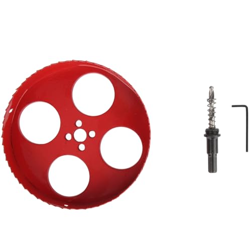 Lochsäge runde Bimetalbohrgerstes Tool Industrial Hardware Zubehör M42 Metall (155) von Adfaga