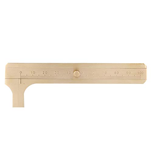 Messing Vernier -Bremssattel Einmale Schmuck Messung Lineal 0 100 mm Hochpräzise Messwerkzeug für Schmuckmünzen und kleine Objekte aus haltbarem Messing Messing Vernier -Bremssattel Einmale Schmuck Messung Lineal 0 100 mm Hochpräzise Messwerkzeug für Schmuckmünzen und kleine Objekte aus haltbarem Messing von Adfaga