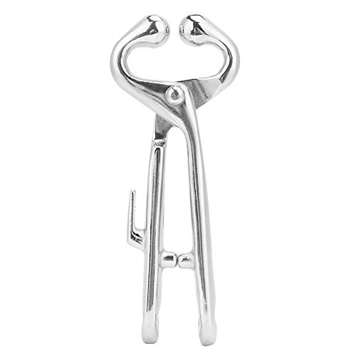 Professioneller Kohlenstoffstahl Kuhnasenring Zange Schwere Bullenrinder Rinderclip -Ziehausrüstung Veterinär Farm Werkzeug für Bauernbruder und Tierärzte 20 cm rostfeste langlebig von Adfaga